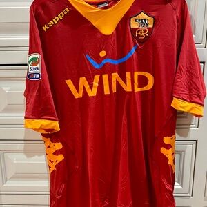 AS ROMA XL Men’s Red Soccer Jersey